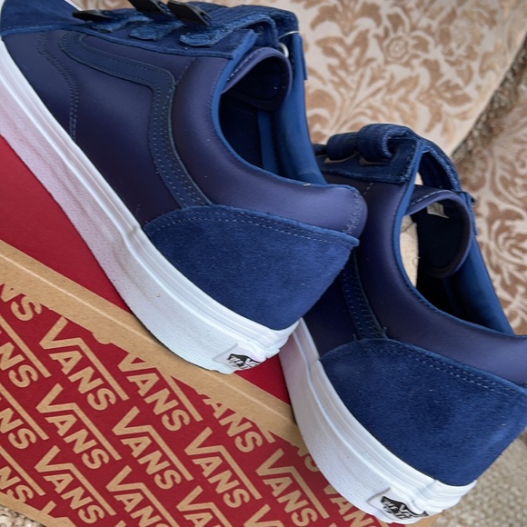 Vans Old Skool V Surplus Nylon Dress Blue WMNS - Picture 15 of 16